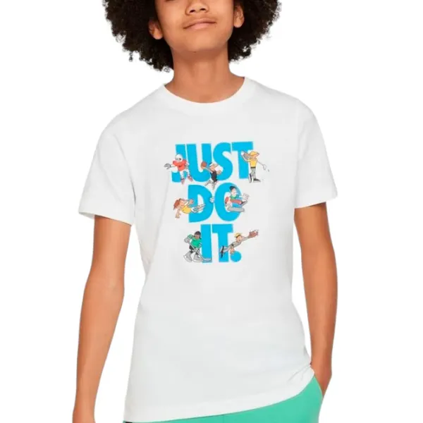 Футболка для мальчиков Nike K Nsw Tee Jdi Multi Sport XS / Белый photo 1 Футболка для мальчиков Nike K Nsw Tee Jdi Multi Sport XS / Белый photo 1