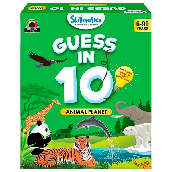 Настольная игра Spin Master Guess in 10 Animals 5+/ Развитие photo 1 Настольная игра Spin Master Guess in 10 Animals 5+/ Развитие photo 1