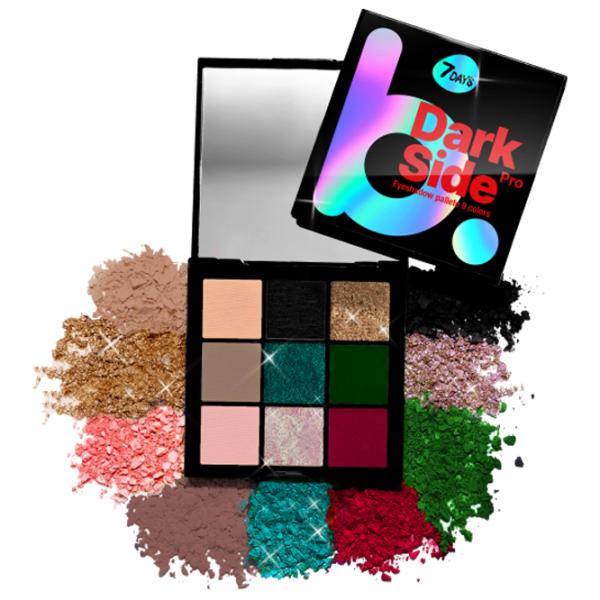 Тени для век 7DAYS BColour Dark Side 9 г/ 01 Black Mamba photo 1 Тени для век 7DAYS BColour Dark Side 9 г/ 01 Black Mamba photo 1