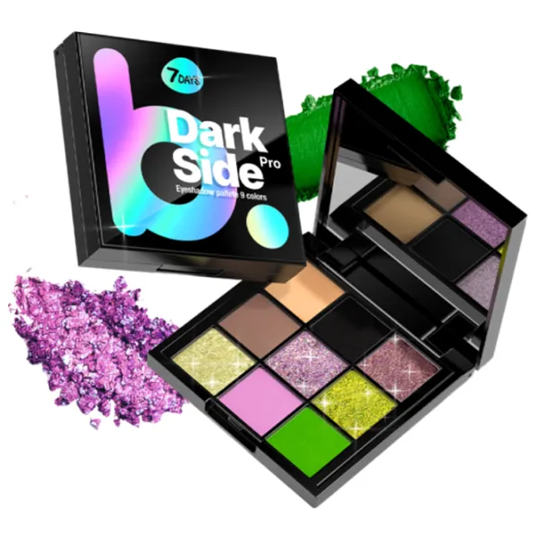 Тени для век 7DAYS BColour Dark Side 9 г/ 02 Magic Poison photo 1 Тени для век 7DAYS BColour Dark Side 9 г/ 02 Magic Poison photo 1