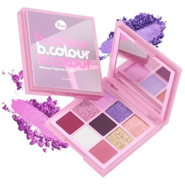 Тени для век 7DAYS BColour 9 г/ 02 Midsummer Fairytale photo 1