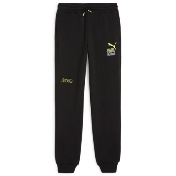 Спортивные брюки для мальчиков Puma Classics Brand Love Sweatpants Tr 128/ Черный photo 1 Спортивные брюки для мальчиков Puma Classics Brand Love Sweatpants Tr 128/ Черный photo 1
