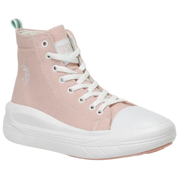 Adidași pentru femei U.S. Polo Assn. Clementine Tex 3FX Primăvară/ Beige photo 1 Adidași pentru femei U.S. Polo Assn. Clementine Tex 3FX Primăvară/ Beige photo 1