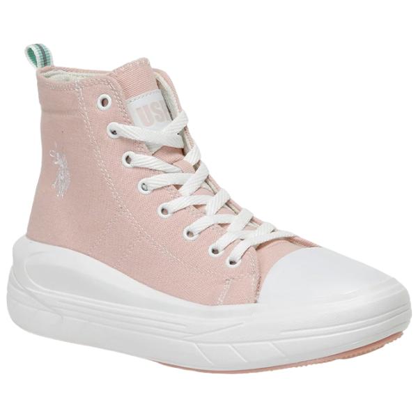 Adidași pentru femei U.S. Polo Assn. Clementine Tex 3FX Primăvară/ Beige photo 1 Adidași pentru femei U.S. Polo Assn. Clementine Tex 3FX Primăvară/ Beige photo 1