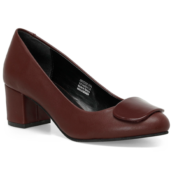 Pantofi pentru femei Miss F DW23006 3PR 37/ Bordo photo 1 Pantofi pentru femei Miss F DW23006 3PR 37/ Bordo photo 1