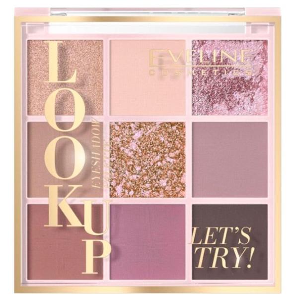 Тени для век Eveline Cosmetics Look Up 10.8 г/ Let's Try photo 1