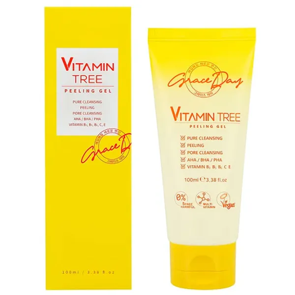 Scrub de față Grace Day Vitamin Tree 100 ml/ pentru femei photo 1