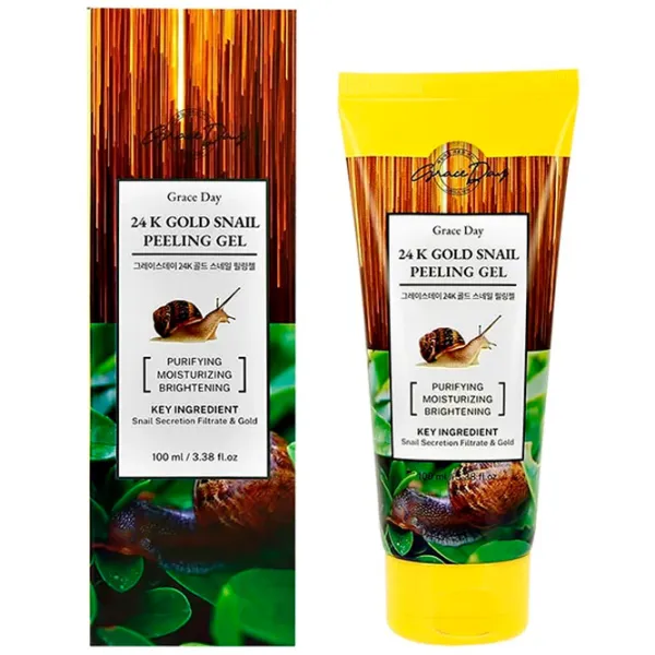 Scrub de față Grace Day 24K Gold 100 ml/ pentru femei photo 1