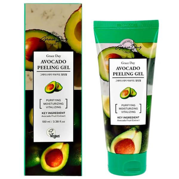Scrub de față Grace Day Avocado 100 ml/ pentru femei photo 1