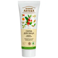 Скраб для лица Zelenaya Apteka Exfoliant 75 мл/ для женщин
