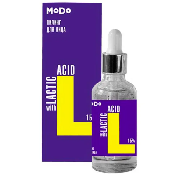 Scrub de față Modo Lactic Acid 30 ml/ pentru femei photo 1