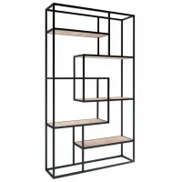 Стеллаж Deco Athena 2 210см x 120см x 30см cm/ Металл/ Black
