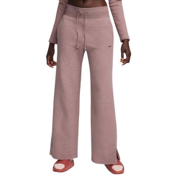 Спортивные брюки для женщин Nike W Nsw Phnx Plsh Hr Pant Wide S/ Розовый photo 1 Спортивные брюки для женщин Nike W Nsw Phnx Plsh Hr Pant Wide S/ Розовый photo 1