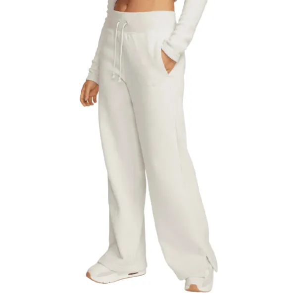 Спортивные брюки для женщин Nike W Nsw Phnx Plsh Hr Pant Wide S/ Белый photo 1