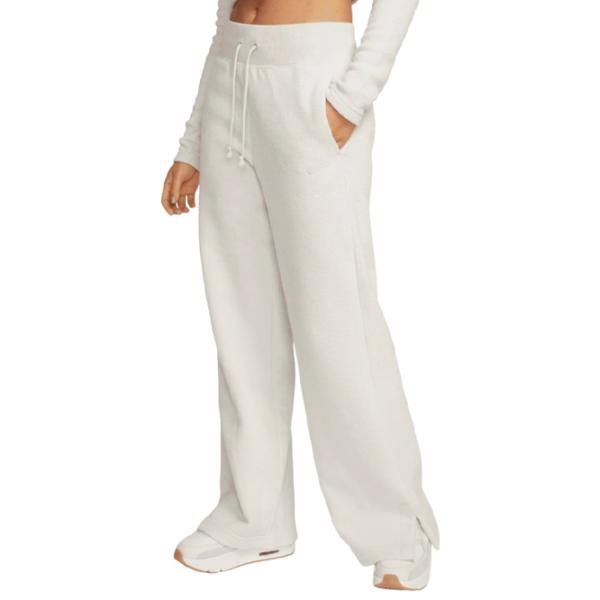 Спортивные брюки для женщин Nike W Nsw Phnx Plsh Hr Pant Wide S/ Белый photo 1