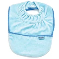 Bavetă BabyJem Velvet Clasică/ Bumbac/ Blue