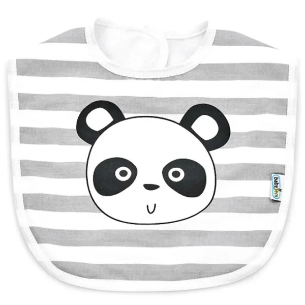 Bavetă BabyJem 8681049214317 Clasică/ Bumbac/ Gray photo 1 Bavetă BabyJem 8681049214317 Clasică/ Bumbac/ Gray photo 1