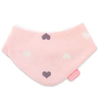 Слюнявчик BabyJem 8681049225153 Бандана/ Хлопок/ Розовый