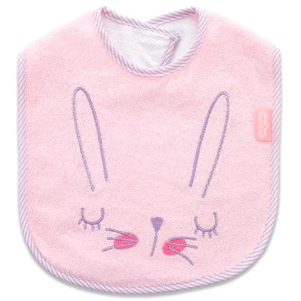 Bavetă BabyJem 8681049226297 Clasică/ Bumbac/ Pink photo 1