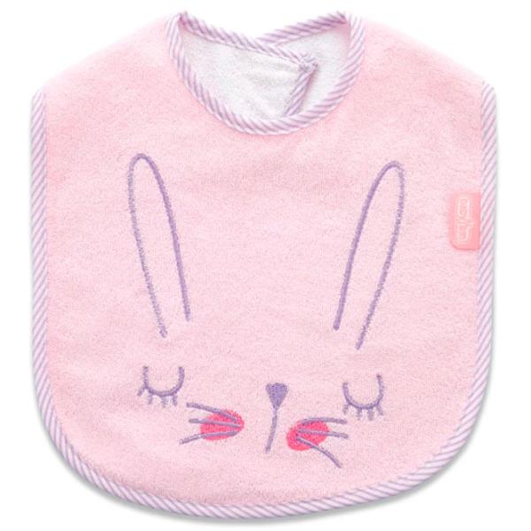 Bavetă BabyJem 8681049226297 Clasică/ Bumbac/ Pink photo 1