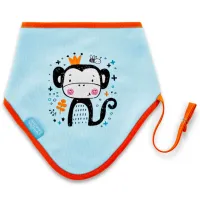 Слюнявчик BabyJem 8681049274175 Классическая/ Хлопок/ Синий