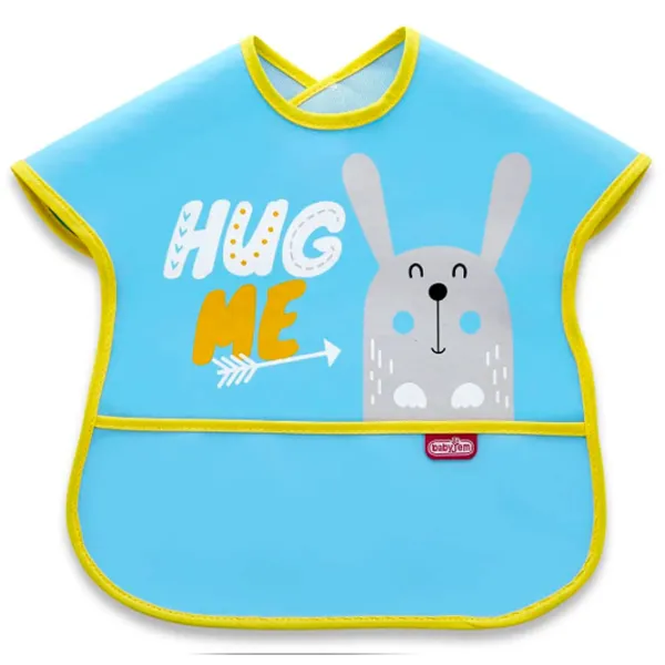 Слюнявчик BabyJem Poly Large Bib Жилет/ Хлопок/ Синий photo 1 Слюнявчик BabyJem Poly Large Bib Жилет/ Хлопок/ Синий photo 1