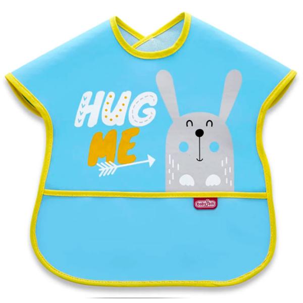 Слюнявчик BabyJem Poly Large Bib Жилет/ Хлопок/ Синий photo 1 Слюнявчик BabyJem Poly Large Bib Жилет/ Хлопок/ Синий photo 1