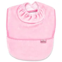 Bavetă BabyJem Velvet Clasică/ Bumbac/ Pink