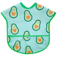 Слюнявчик BabyJem Avocado Жилет/ Хлопок/ Синий