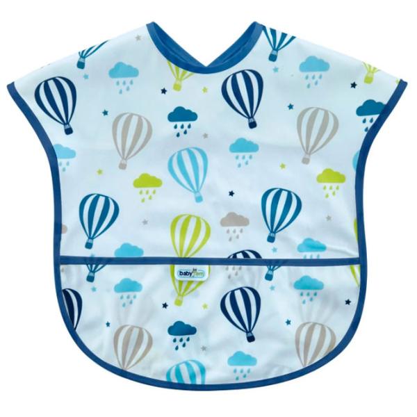 Bavetă BabyJem 8681049217882 Vestă/ Bumbac/ Blue photo 1