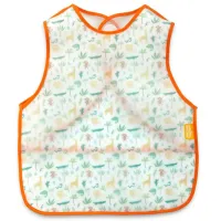 Слюнявчик BabyJem 8681049218391 Жилет/ Хлопок/ Оранжевый