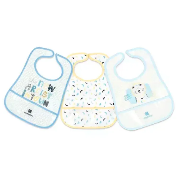 Слюнявчик Kikka Boo Arty Blue Классическая/ Хлопок/ Синий photo 1