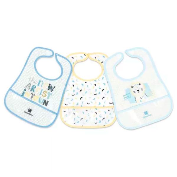 Слюнявчик Kikka Boo Arty Blue Классическая/ Хлопок/ Синий photo 1