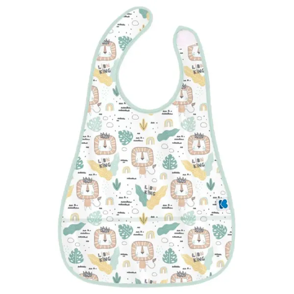 Bavetă Kikka Boo Savanna Pattern Clasică/ Bumbac/ Mint photo 1
