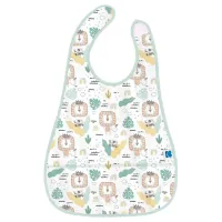 Слюнявчик Kikka Boo Savanna Pattern Классическая/ Хлопок/ Мятный