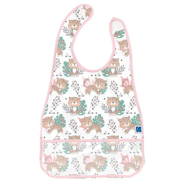 Bavetă Kikka Boo Savanna Pattern Clasică/ Bumbac/ Pink photo 1 Bavetă Kikka Boo Savanna Pattern Clasică/ Bumbac/ Pink photo 1