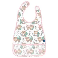 Слюнявчик Kikka Boo Savanna Pattern Классическая/ Хлопок/ Розовый