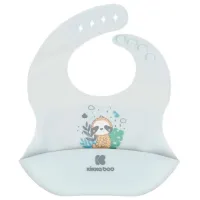 Слюнявчик Kikka Boo Savanna Friends Классическая/ Силикон/ Синий
