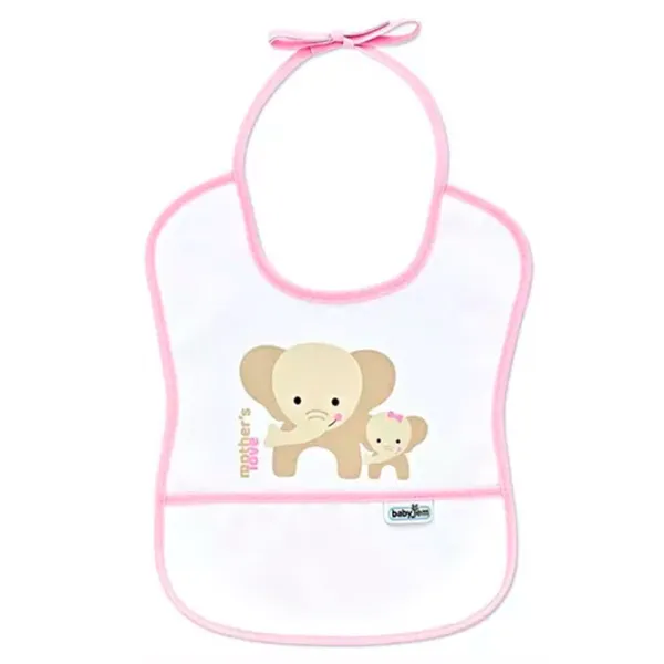 Слюнявчик BabyJem Small Bib Классическая/ Полиэстер/ Розовый photo 1 Слюнявчик BabyJem Small Bib Классическая/ Полиэстер/ Розовый photo 1