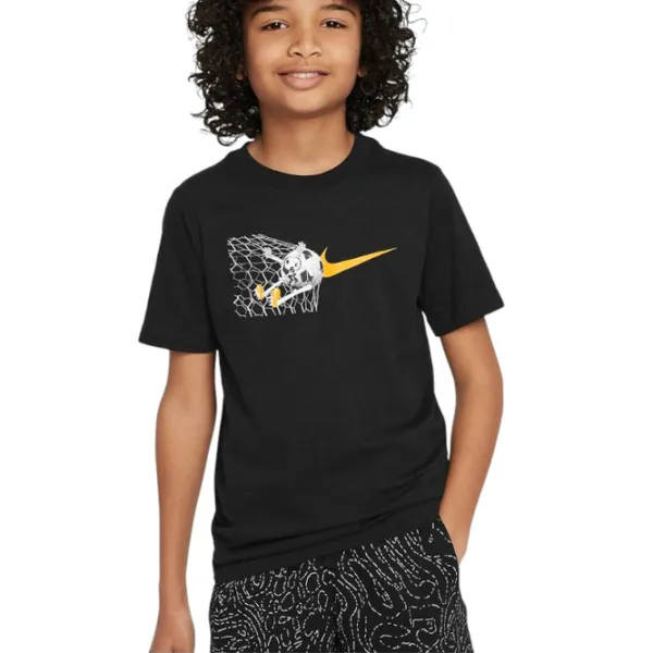 Tricou pentru băieți Nike K Nsw Tee Soccer Ball Fa23 L / Black photo 1 Tricou pentru băieți Nike K Nsw Tee Soccer Ball Fa23 L / Black photo 1