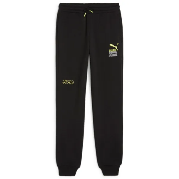 Спортивные брюки для мальчиков Puma Classics Brand Love Sweatpants Tr 140/ Черный photo 1 Спортивные брюки для мальчиков Puma Classics Brand Love Sweatpants Tr 140/ Черный photo 1