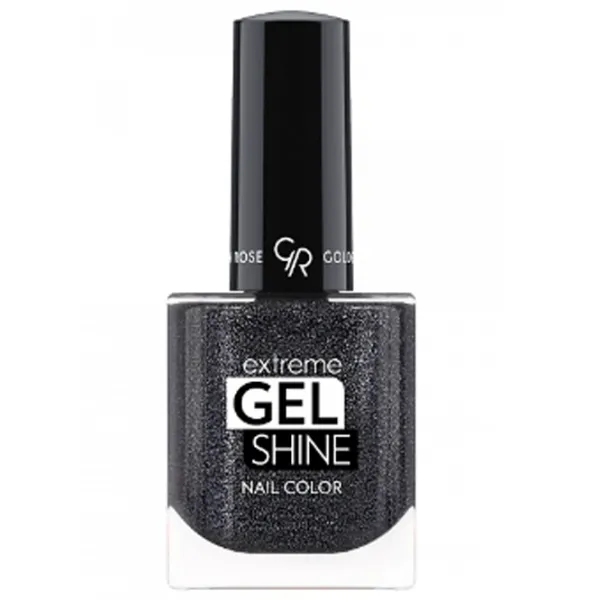 Гель-лаки для ногтей Golden Rose Extreme Gel Shine 10.2 мл/ Черный photo 1 Гель-лаки для ногтей Golden Rose Extreme Gel Shine 10.2 мл/ Черный photo 1