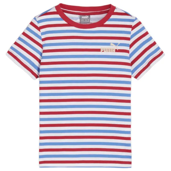 Футболка для мальчиков Puma Ess+ Summer Camp Aop Tee 116/ Красный photo 1