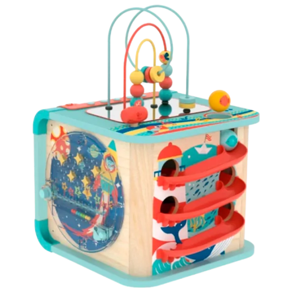 Бизикуб Hape Life E1073 1+/ Разноцветный photo 1