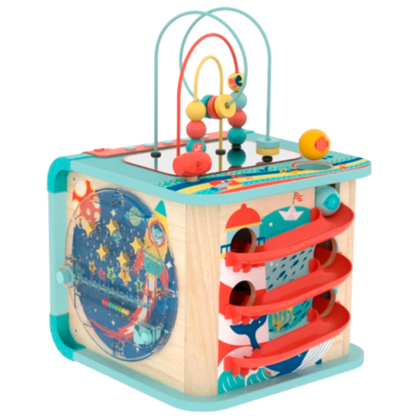 Бизикуб Hape Life E1073 1+/ Разноцветный photo 1