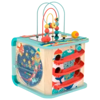 Бизикуб Hape Life E1073 1+/ Разноцветный