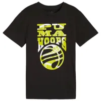 Футболка для мальчиков Puma Basketball Blueprint Tee B 152 / Черный