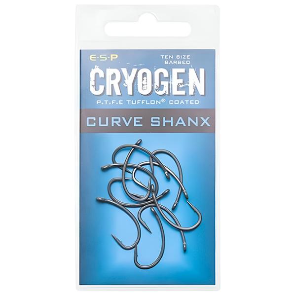 Set de cârlige ESP Cryogen Curve Shanx Cantitatea în set - 10 / Mărimea - 8 photo 1
