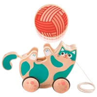 Игрушка каталка Hape E0366 1+/ Разноцветный