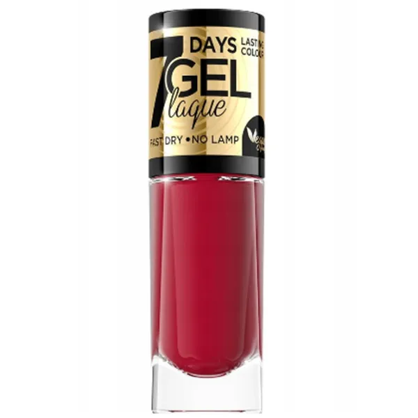 Gel-lac de unghii Eveline Cosmetics Gel Laque 8 ml/ Red photo 1